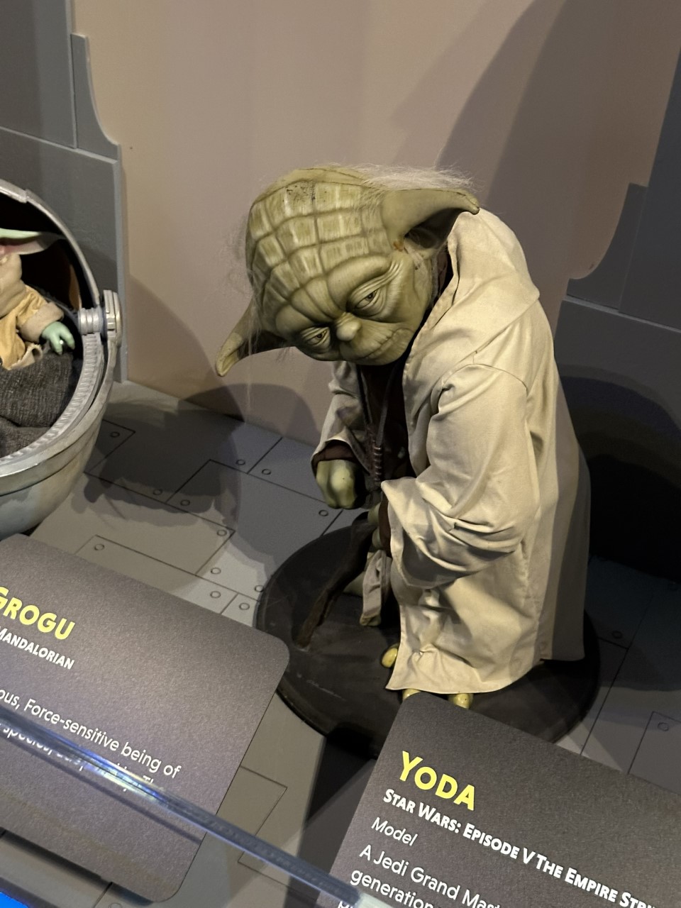 Master Yoda figure showing the legendary Jedi's wisdom and Force connection
